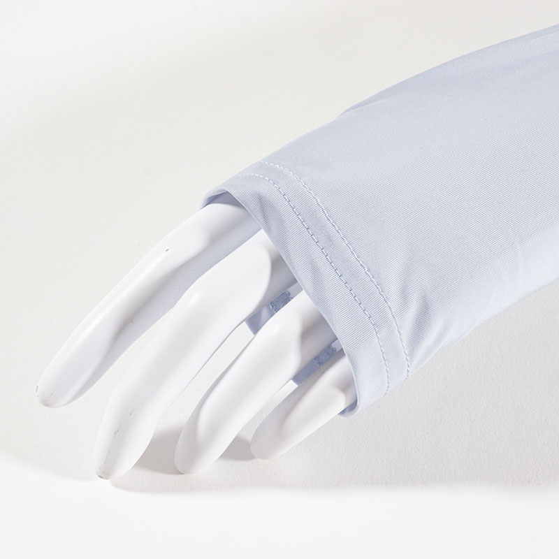 UV接触冷感アームカバー 54cm サックス