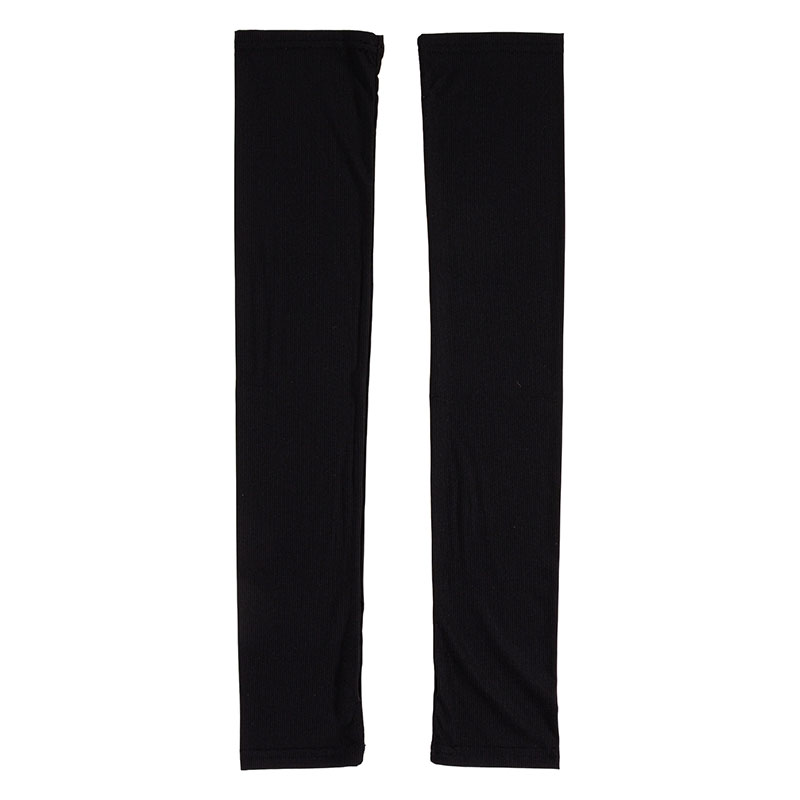 UV接触冷感アームカバー 54cm ブラック