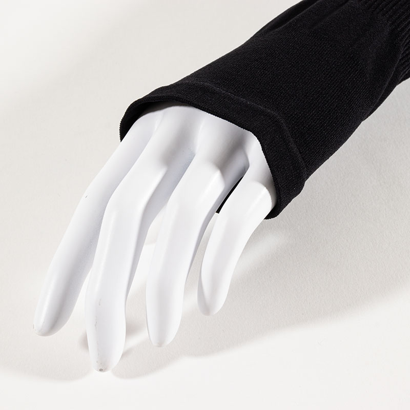 UV接触冷感アームカバー 54cm ブラック