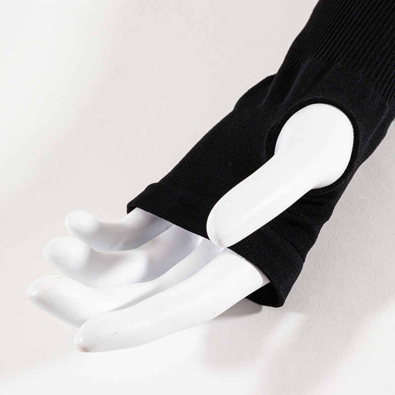 UV接触冷感アームカバー 54cm ブラック