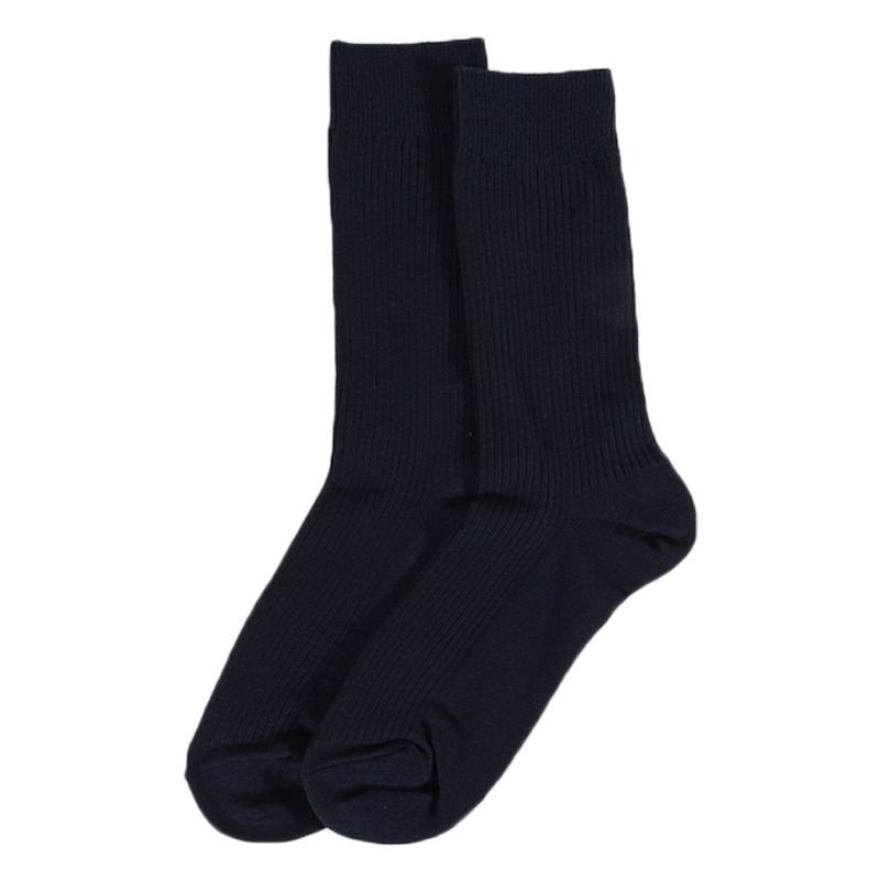 快適ソックス レギュラーソックス 25-27cm ネイビー