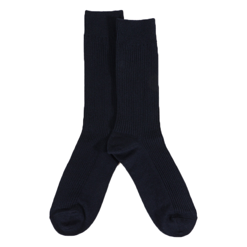 快適ソックス レギュラーソックス 25-27cm ネイビー