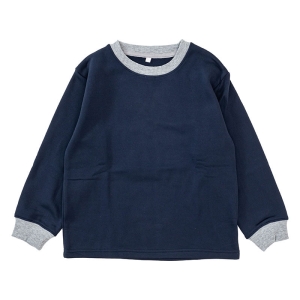 キッズ 裏起毛ルームセット ネイビー