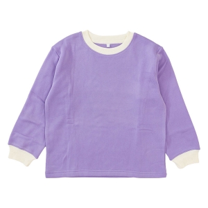 キッズ 裏起毛ルームセット ラベンダー