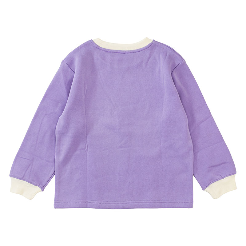 キッズ 裏起毛ルームセット ラベンダー