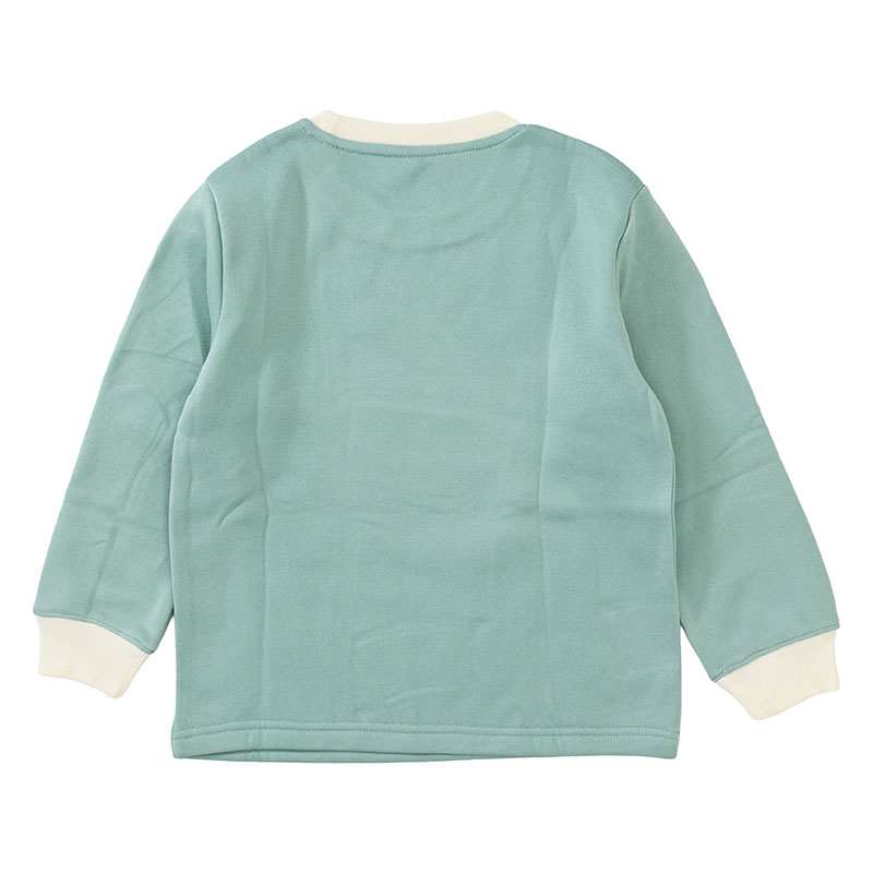 キッズ 裏起毛ルームセット ミント