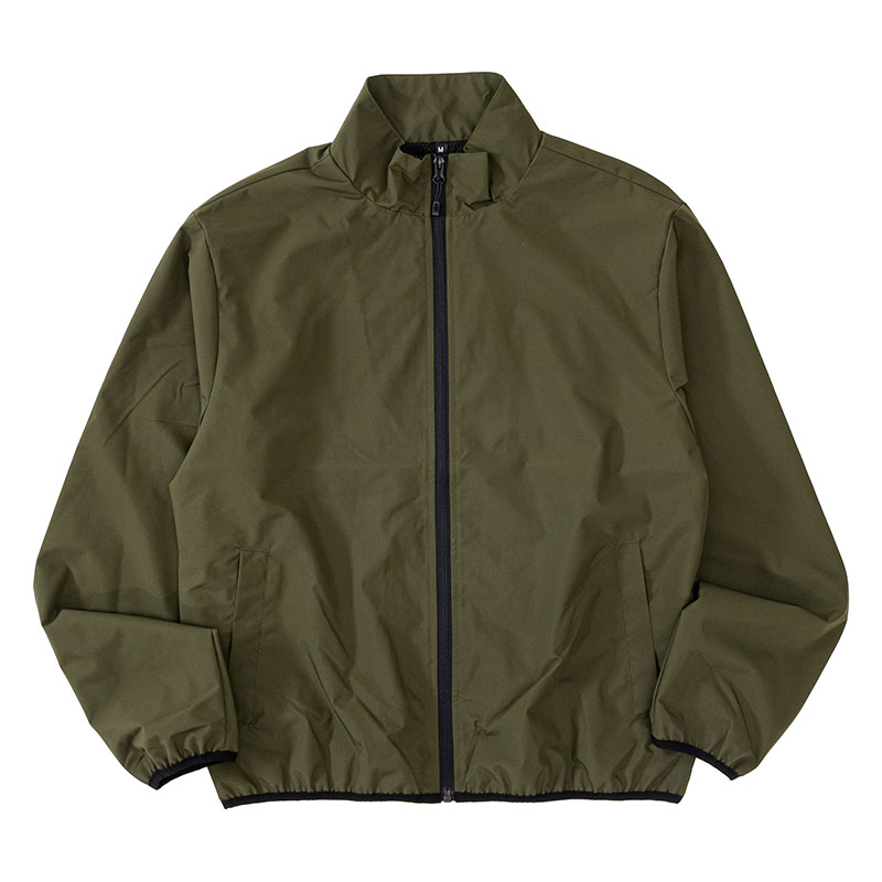 メンズ 防風撥水ジャケット カーキ