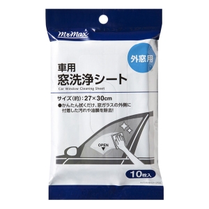 車用 窓洗浄シート 外窓用 10枚入