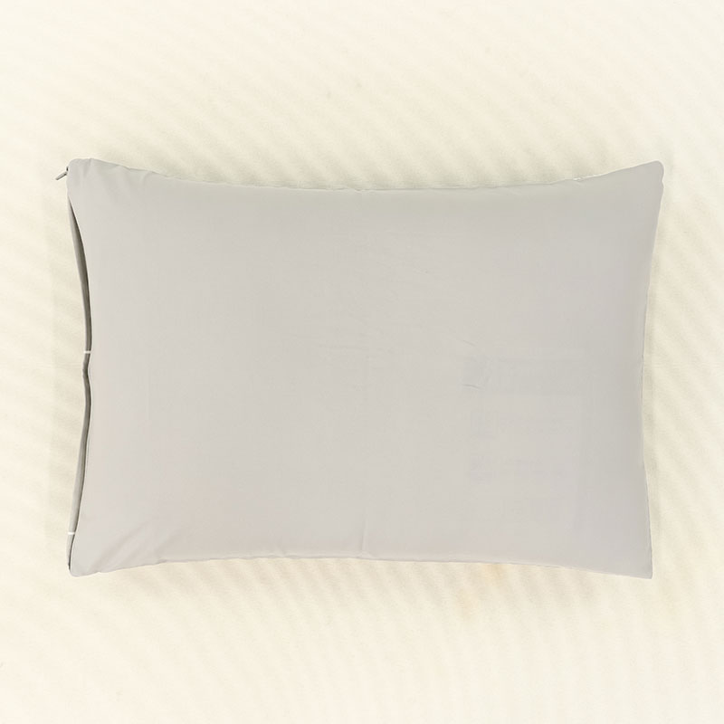 まくらカバー スクエアグレーベージュll 標準 43×63cm