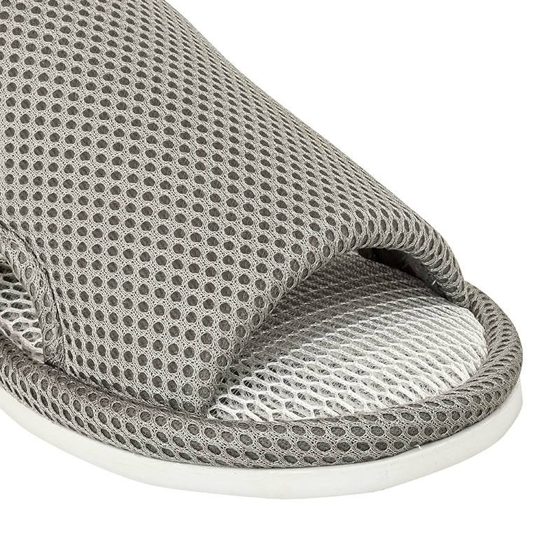 快適メッシュスリッパ L 約25-27cm グレー