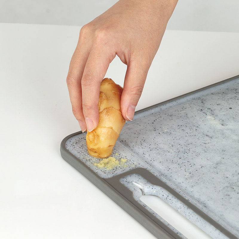 マルチに使える 解凍プレート付まな板 L