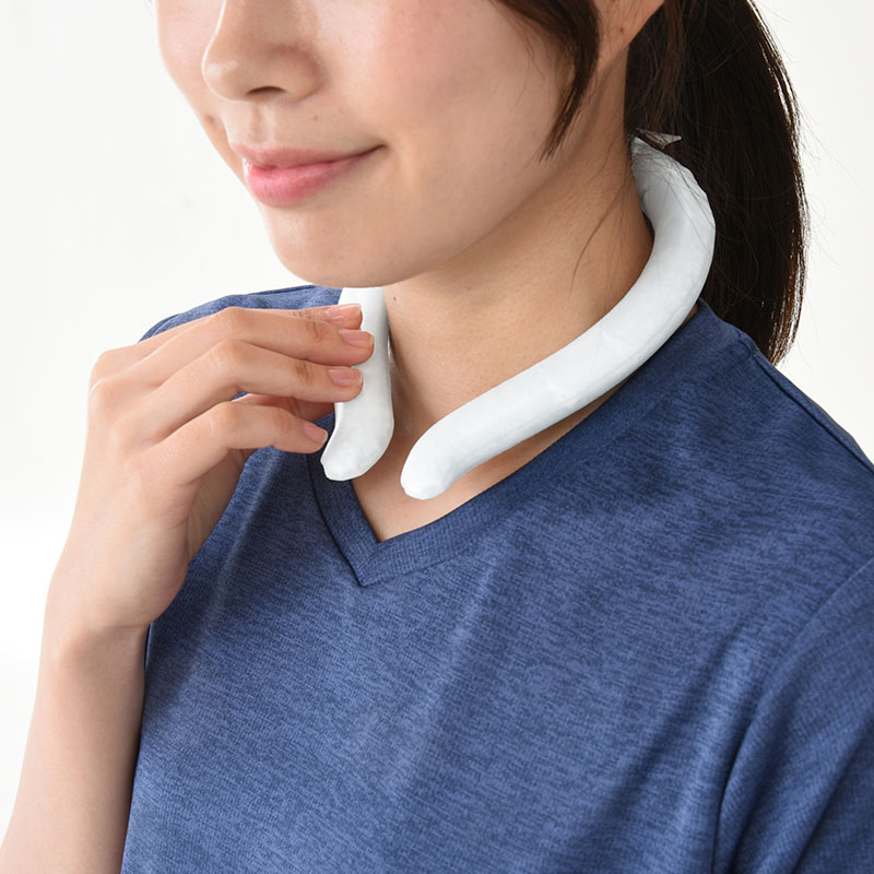 涼感ecoリング Ｍサイズ ホワイト