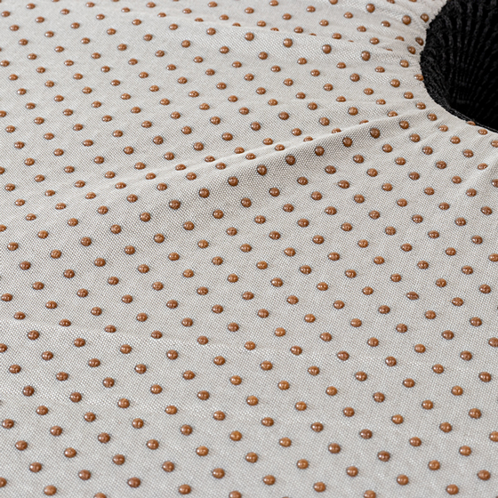 低反発円座クッションII 40×40cm ブラック