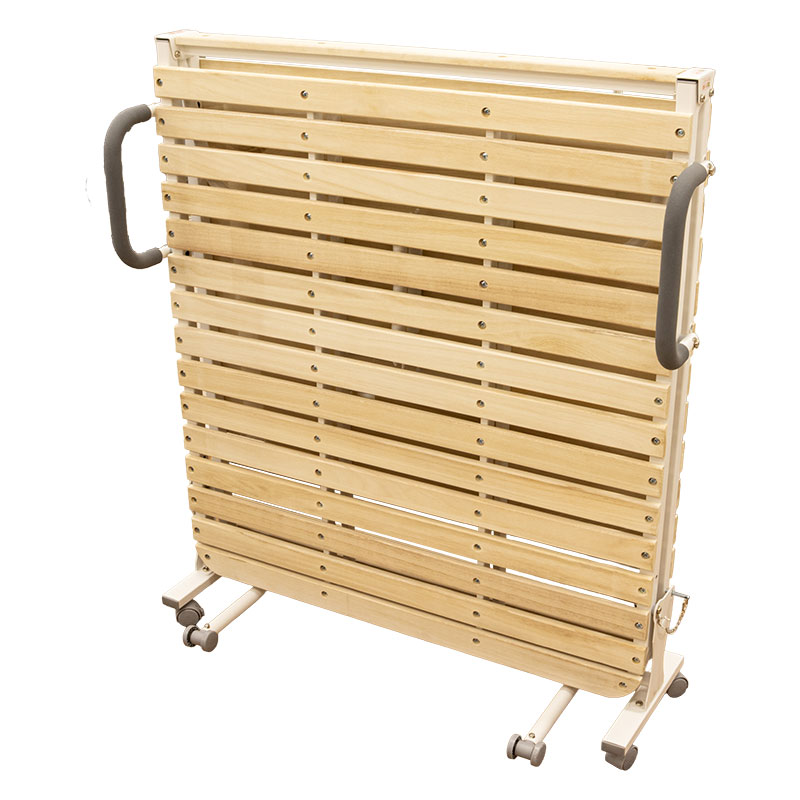 おりたたみすのこベッド ホワイト