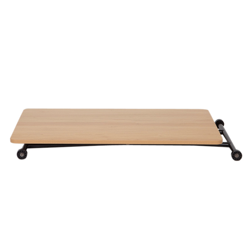 無段階昇降テーブル ナチュラル