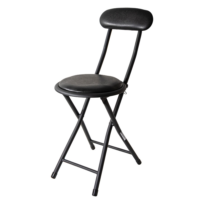 背付き おりたたみチェア W300×D300×H740