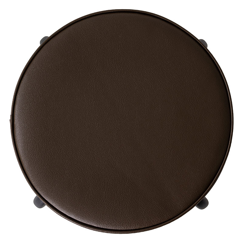 ラウンドクッションチェア W375×D375×H480