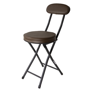 背付き おりたたみクッションチェア W300×D470×H740