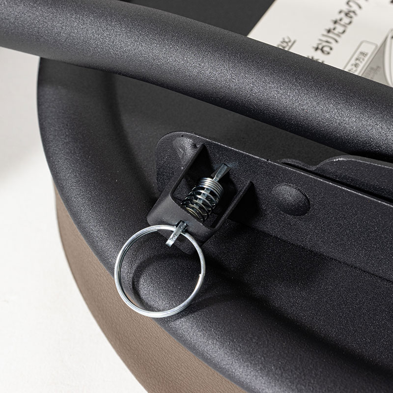 背付き おりたたみクッションチェア W300×D470×H740