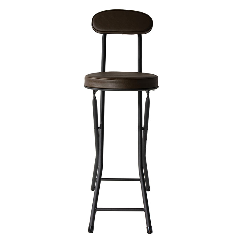 背付き おりたたみハイチェア W300×D490×H890