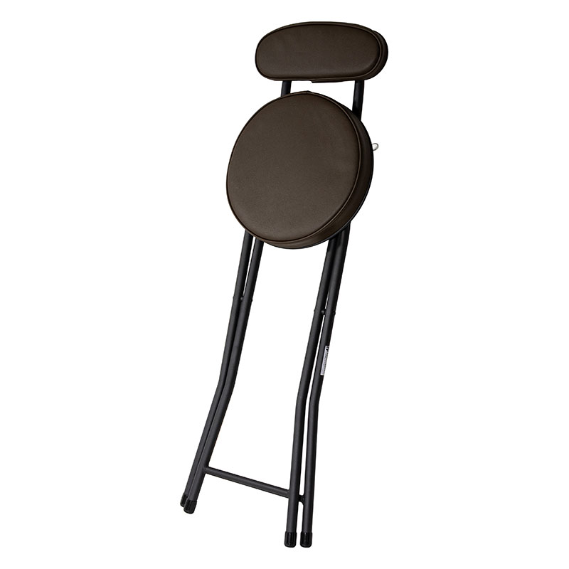 背付き おりたたみハイチェア W300×D490×H890