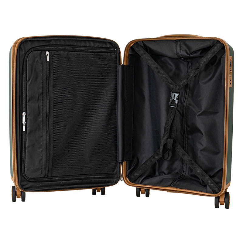 Wキャスター拡張キャリーケース50 グリーン FAC24Y-50