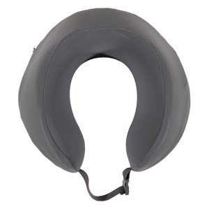 フィットするネックピロー グレー