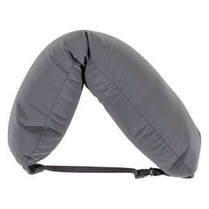 フィットするネックピロー グレー