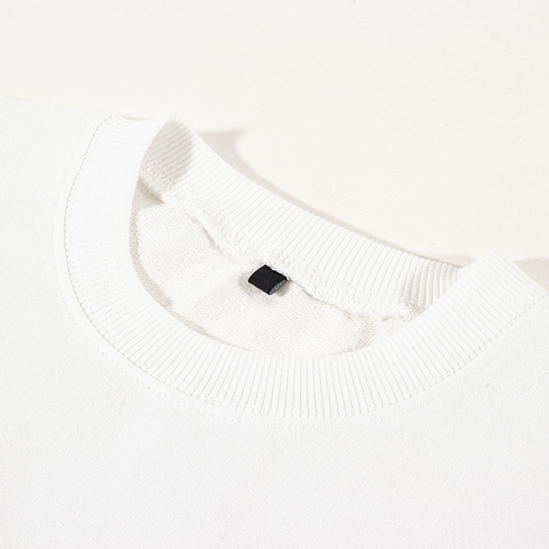 メンズ スウェットTシャツ 半袖 ホワイト