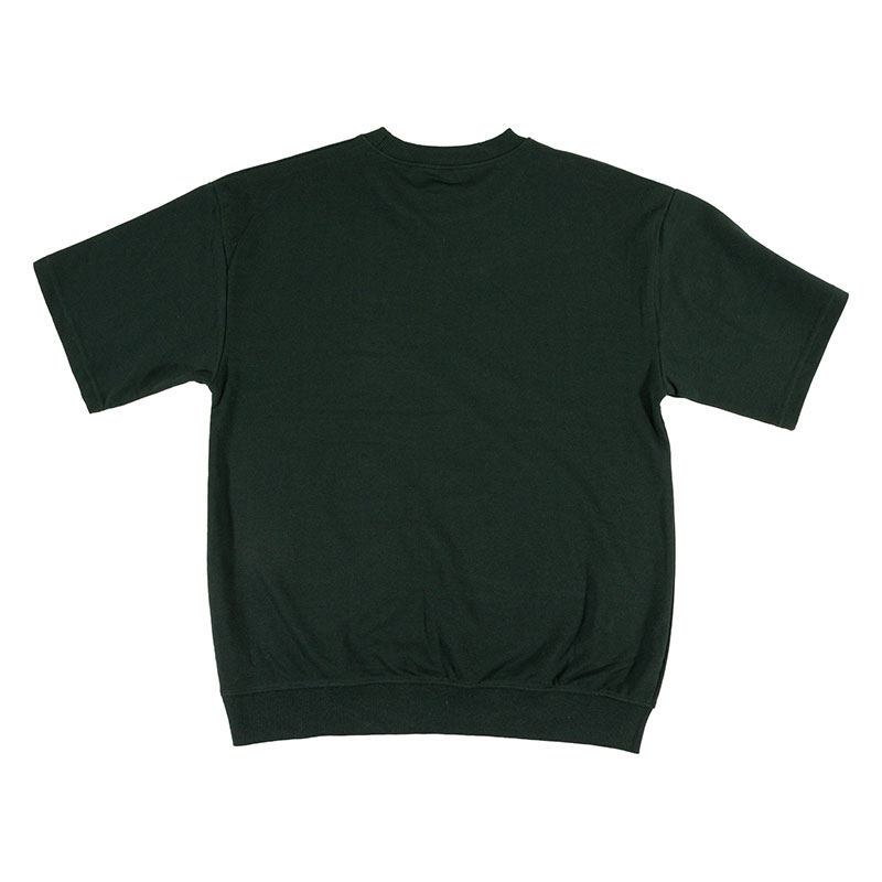 メンズ スウェットTシャツ 半袖 グリーン