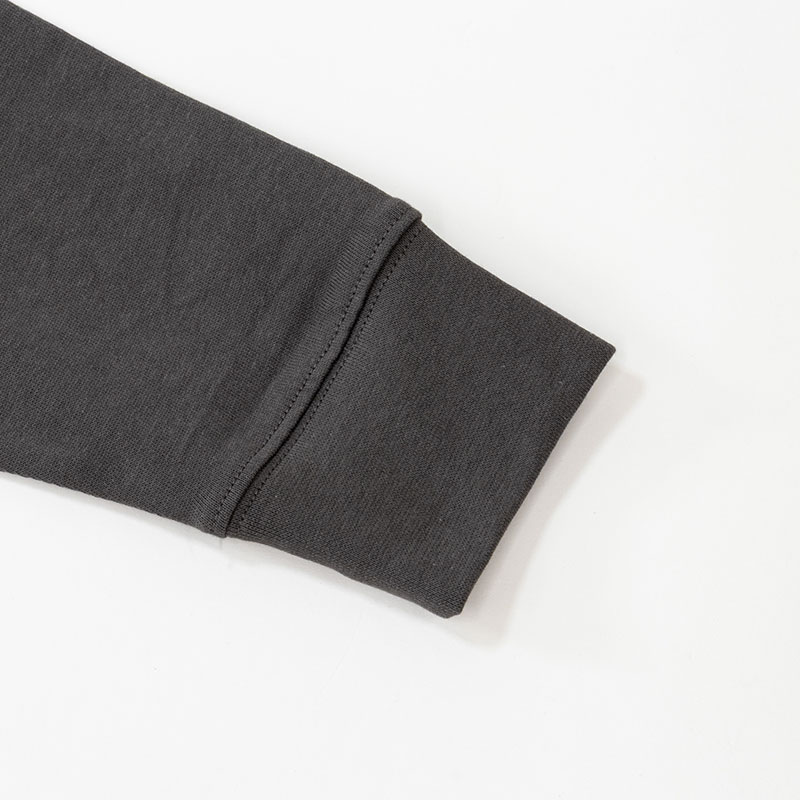 メンズ ヘビーウェイトTシャツ 長袖 チャコール