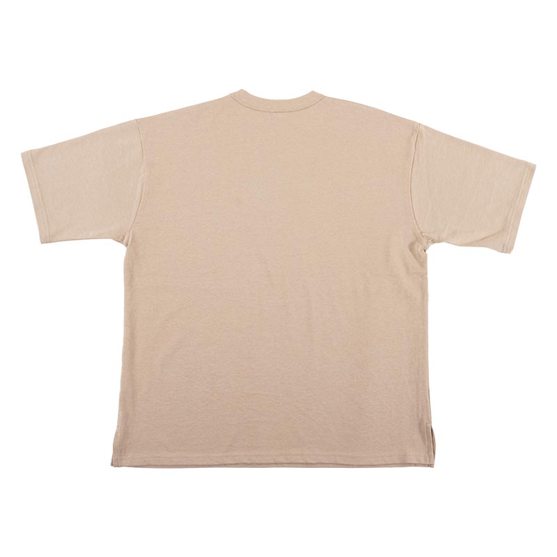 メンズ ヘビーウェイトTシャツ 半袖 ベージュ