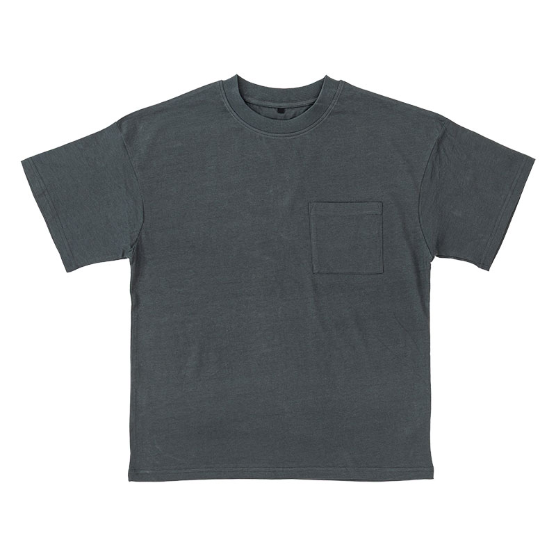 メンズ ポケット付きTシャツ 半袖 オリーブ
