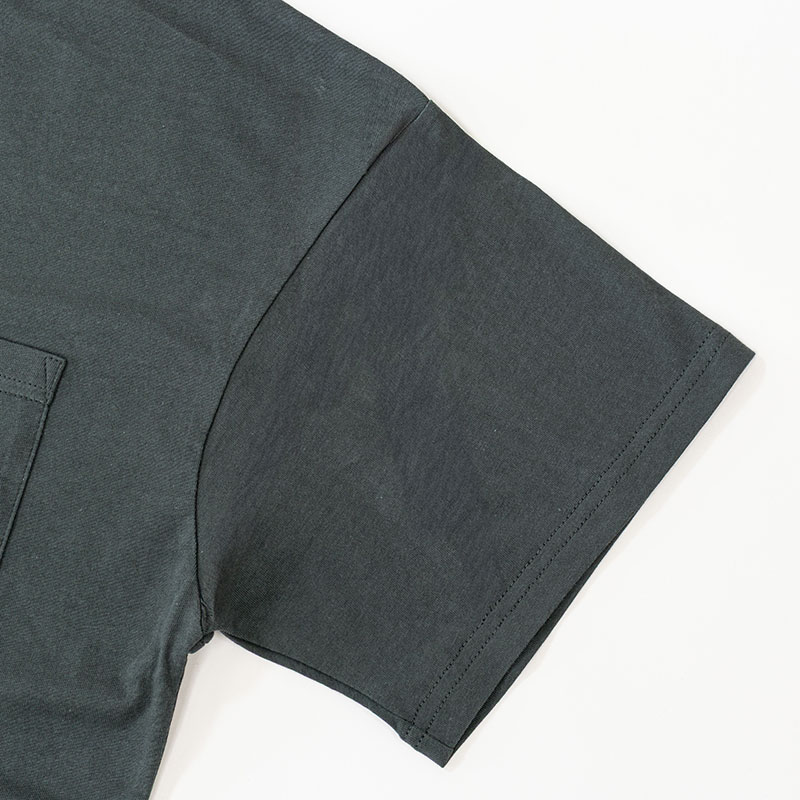 メンズ ポケット付きTシャツ 半袖 オリーブ