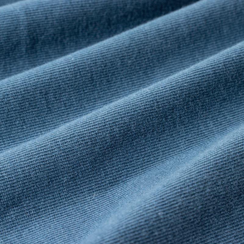 メンズ ポケット付きTシャツ 半袖 杢ブルー