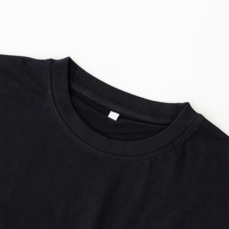 レディース ポケット付きTシャツ 半袖 ブラック