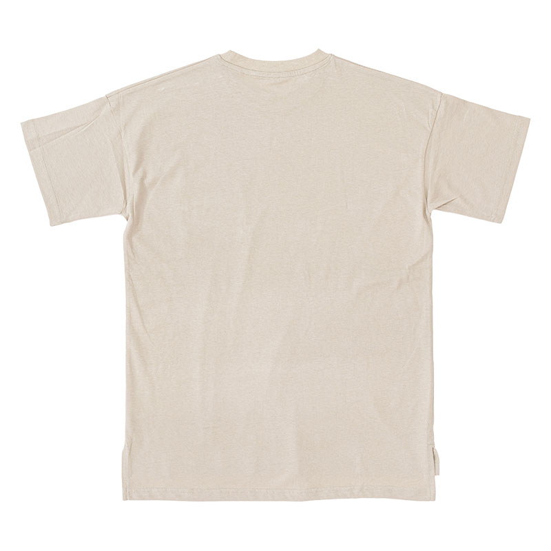 レディース ポケット付きTシャツ 半袖 グレージュ