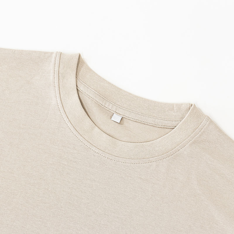 レディース ポケット付きTシャツ 半袖 グレージュ