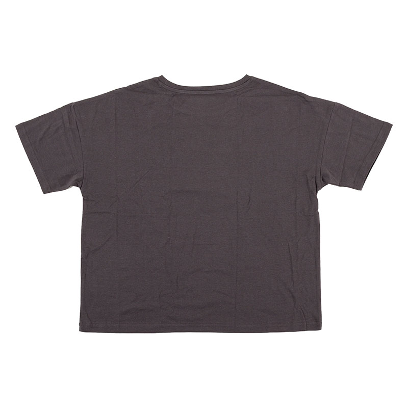 レディース 綿100% ルームセット 半袖 チャコール