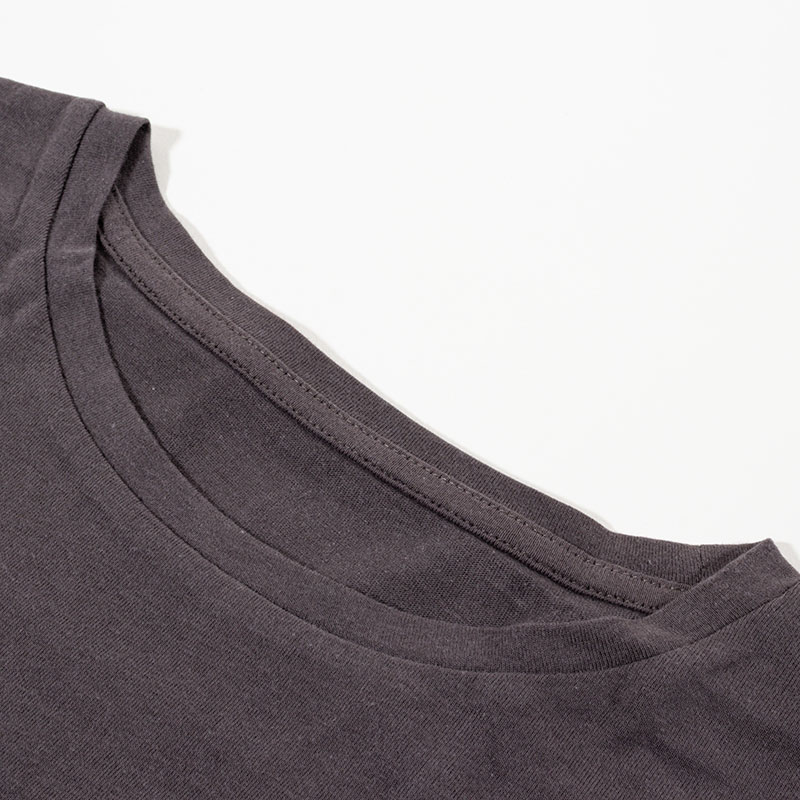 レディース 綿100% ルームセット 半袖 チャコール