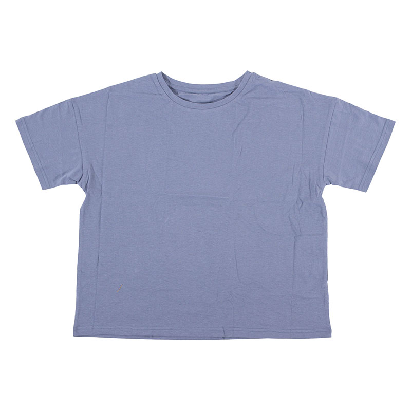 レディース 綿100% ルームセット 半袖 ブルー