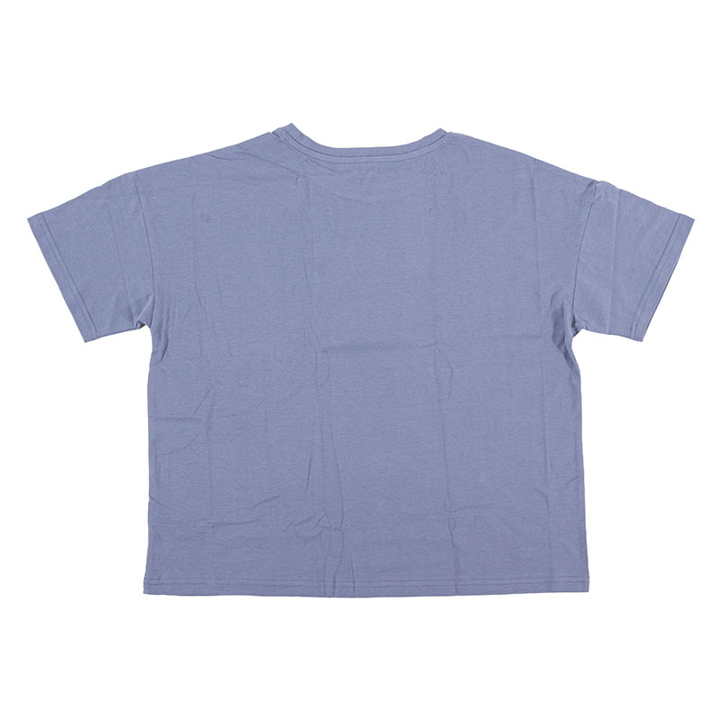 レディース 綿100% ルームセット 半袖 ブルー