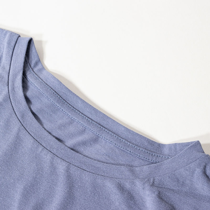 レディース 綿100% ルームセット 半袖 ブルー