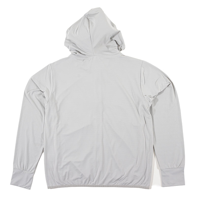 【お取り寄せ商品】レディース 冷感UVパーカー ライトグレー