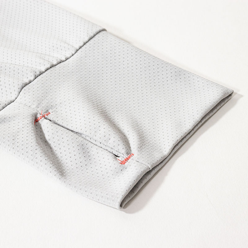 【お取り寄せ商品】レディース 冷感UVパーカー ライトグレー