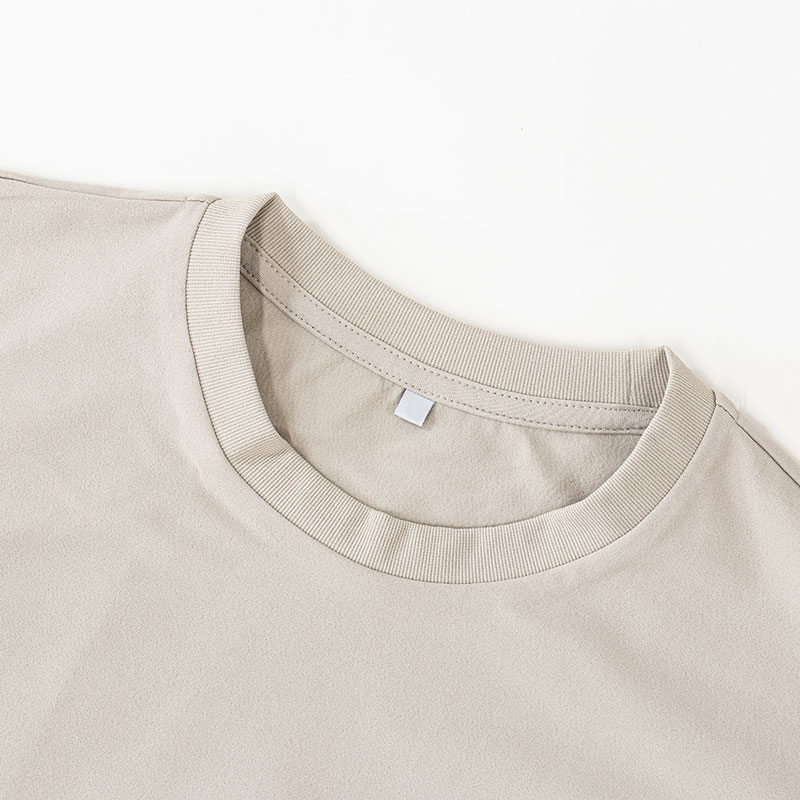 レディース 多機能 ワンピース グレージュ