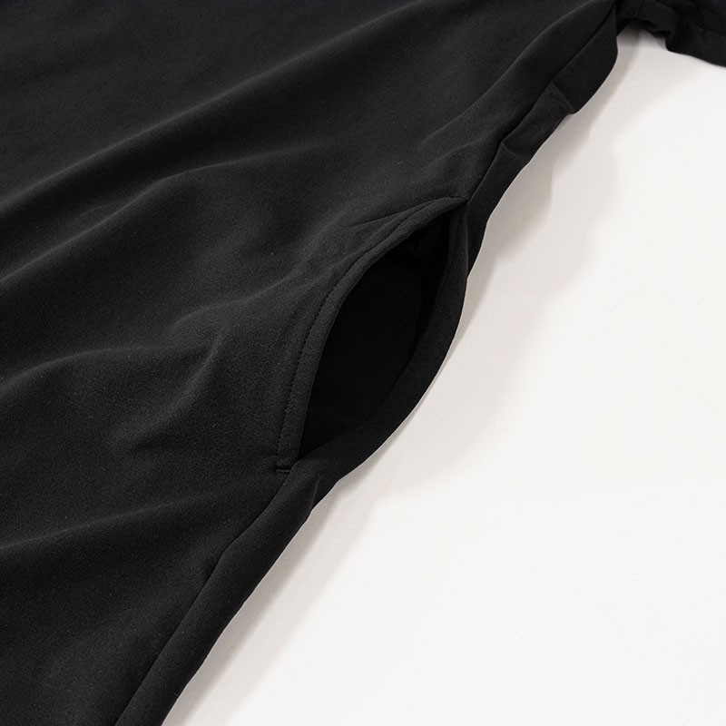 レディース 多機能 ワンピース ブラック