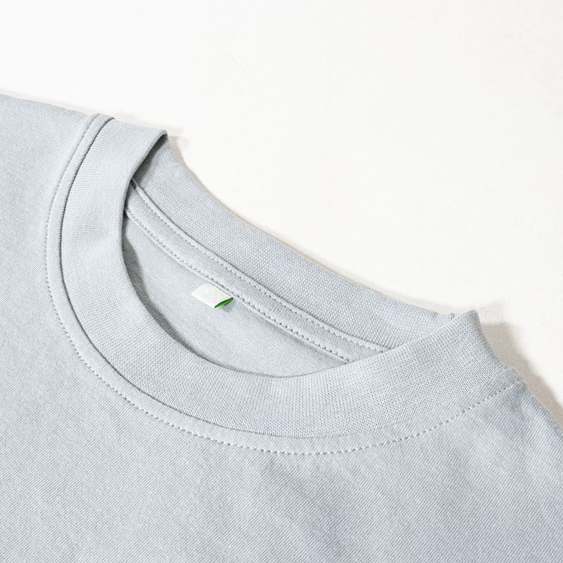 キッズ ポケット付きTシャツ 半袖 サックス