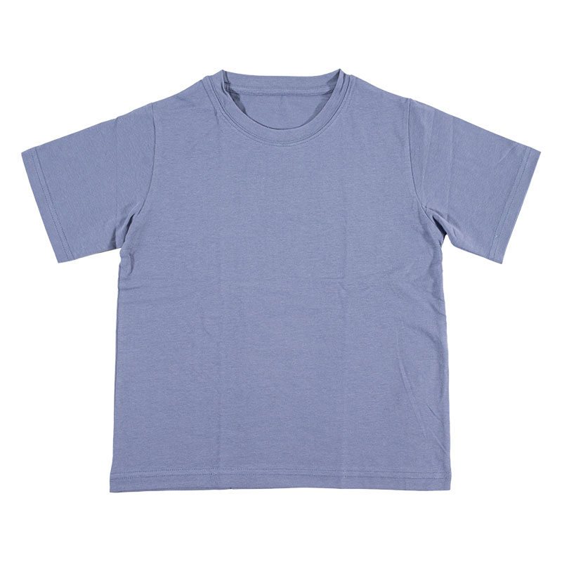 キッズ 綿100% ルームウェア 半袖 ブルー