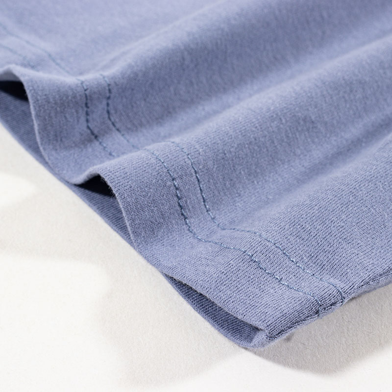 キッズ 綿100% ルームウェア 半袖 ブルー